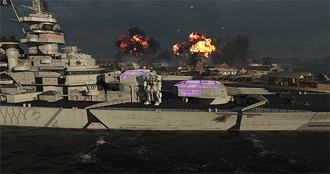 画像ギャラリー No.011のサムネイル画像 / 「World of Warships」と「トランスフォーマー」がコラボ。PC版，PS4とXbox One向けの“Legends”で本日から