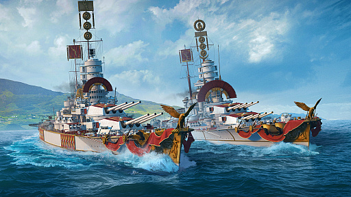 画像ギャラリー No.002のサムネイル画像 / 「World of Warships」,最新アップデートで新たなイタリア戦艦を実装。ブラジルのカーニバルイベントも開幕