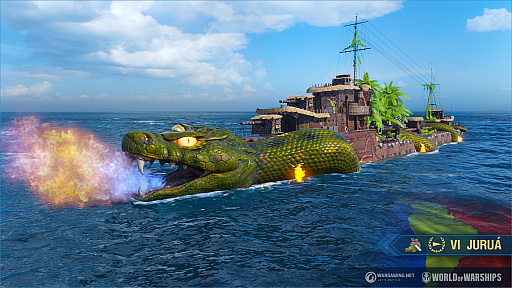 画像ギャラリー No.005のサムネイル画像 / 「World of Warships」,最新アップデートで新たなイタリア戦艦を実装。ブラジルのカーニバルイベントも開幕
