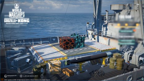 画像ギャラリー No.001のサムネイル画像 / 「World of Warships」，ゴジラvsコングとのコラボイベントがスタート。期間限定バンドルやコンバットミッションが登場