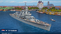 画像ギャラリー No.007のサムネイル画像 / 「World of Warships」，新兵装“空襲”が使用可能なオランダ巡洋艦が最新アップデートで登場