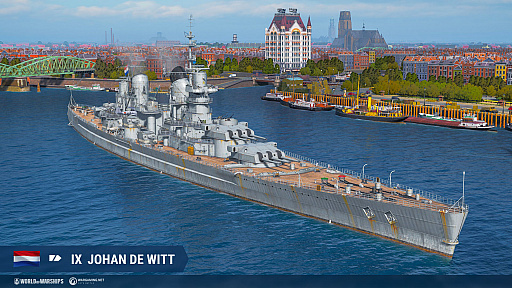 画像ギャラリー No.010のサムネイル画像 / 「World of Warships」，新兵装“空襲”が使用可能なオランダ巡洋艦が最新アップデートで登場