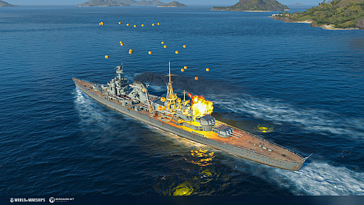 画像ギャラリー No.018のサムネイル画像 / 「World of Warships」,新兵装“空襲”が使用可能なオランダ巡洋艦が最新アップデートで登場