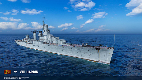 画像ギャラリー No.019のサムネイル画像 / 「World of Warships」，艦橋が甲冑姿の武士に変貌する新スキン“日本の城 ‐ 扶桑”が登場に