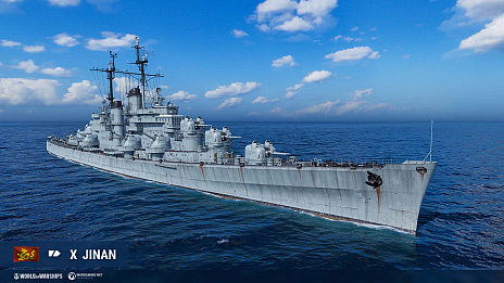 画像ギャラリー No.021のサムネイル画像 / 「World of Warships」，艦橋が甲冑姿の武士に変貌する新スキン“日本の城 ‐ 扶桑”が登場に