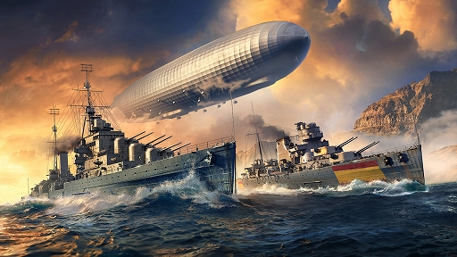 画像ギャラリー No.001のサムネイル画像 / 「World of Warships」に最新アップデート“0.11.1”実施。新たな期間限定モード“飛行船ダービー”や新航空母艦2隻が登場
