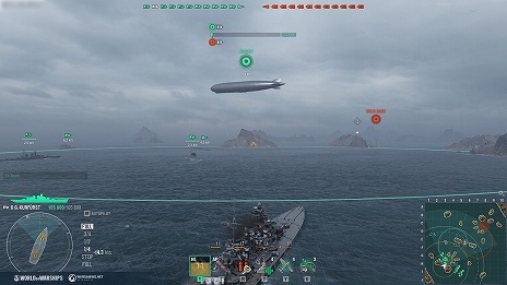 画像ギャラリー No.003のサムネイル画像 / 「World of Warships」に最新アップデート“0.11.1”実施。新たな期間限定モード“飛行船ダービー”や新航空母艦2隻が登場