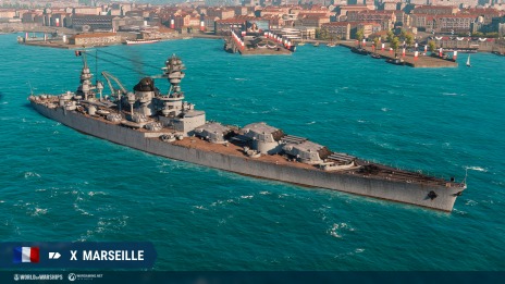 画像ギャラリー No.004のサムネイル画像 / 「World of Warships」フランス巡洋艦を追加する新規アップデートが5月19日に実装。「アズールレーン」コラボ第4弾が5月27日に登場