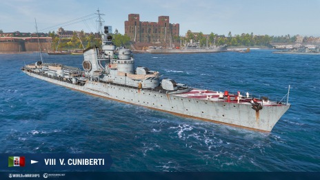 画像ギャラリー No.008のサムネイル画像 / 「World of Warships」フランス巡洋艦を追加する新規アップデートが5月19日に実装。「アズールレーン」コラボ第4弾が5月27日に登場