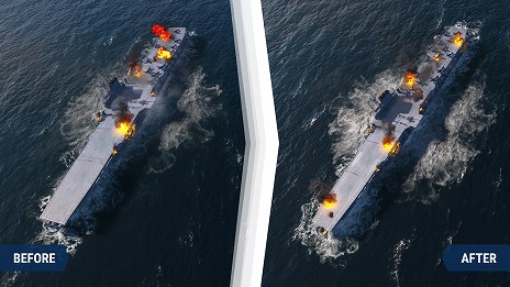 画像ギャラリー No.015のサムネイル画像 / 「World of Warships」，トランスフォーマーとのコラボ第3弾を開催。コンシューマ版に登場したコラボ迷彩がPC版でも入手可能に
