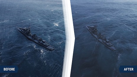 画像ギャラリー No.016のサムネイル画像 / 「World of Warships」，トランスフォーマーとのコラボ第3弾を開催。コンシューマ版に登場したコラボ迷彩がPC版でも入手可能に