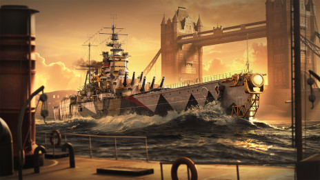 画像ギャラリー No.001のサムネイル画像 / 「World of Warships」，イギリスの巡洋戦艦が7月14日のアップデートでアーリーアクセスに登場。新イベント“工業の巨人達”も開催に