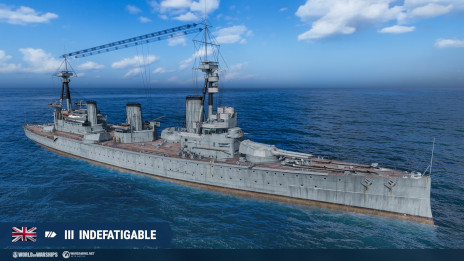 画像ギャラリー No.002のサムネイル画像 / 「World of Warships」，イギリスの巡洋戦艦が7月14日のアップデートでアーリーアクセスに登場。新イベント“工業の巨人達”も開催に