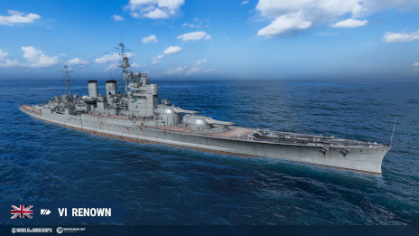 画像ギャラリー No.003のサムネイル画像 / 「World of Warships」，イギリスの巡洋戦艦が7月14日のアップデートでアーリーアクセスに登場。新イベント“工業の巨人達”も開催に