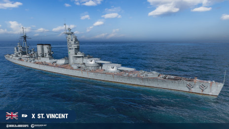 画像ギャラリー No.007のサムネイル画像 / 「World of Warships」，イギリスの巡洋戦艦が7月14日のアップデートでアーリーアクセスに登場。新イベント“工業の巨人達”も開催に