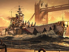 「World of Warships」，イギリスの巡洋戦艦が7月14日のアップデートでアーリーアクセスに登場。新イベント“工業の巨人達”も開催に