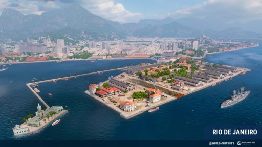 画像ギャラリー No.002のサムネイル画像 / 「World of Warships」の新規アップデート“0.11.7”実施。ブラジル独立200周年に“リオデジャネイロ”を追加