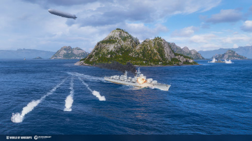 画像ギャラリー No.005のサムネイル画像 / 「World of Warships」,旧正月イベントとアメリカのハイブリッド戦艦のアーリーアクセスを開始