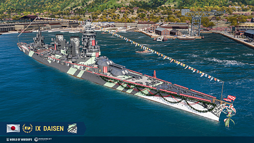 画像ギャラリー No.003のサムネイル画像 / 「World of Warships」,“ホロライブ”コラボ第2弾,開催決定。獅白ぼたんさん,ムーナ・ホシノヴァさんら4人が新コラボ艦長で登場