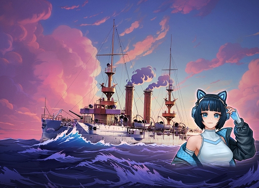 画像ギャラリー No.016のサムネイル画像 / 「World of Warships」にハイスクール・フリートのメンバーが再登場。「World of Warships: Legends」には,ホロライブメンバーが参戦