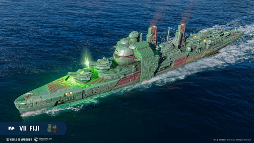 画像ギャラリー No.002のサムネイル画像 / 「World of Warships」「World of Tanks Blitz」,スター・トレックとのコラボを開催中。航空母艦Enterprise仕様の専用迷彩両などが登場