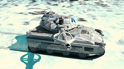 画像ギャラリー No.007のサムネイル画像 / 「World of Warships」「World of Tanks Blitz」,スター・トレックとのコラボを開催中。航空母艦Enterprise仕様の専用迷彩両などが登場