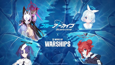 画像ギャラリー No.003のサムネイル画像 / 「World of Warships」×「ブルーアーカイブ」コラボ第2弾が開催決定。小塗マキ，狐坂ワカモ，早瀬ユウカ，アロナが新たに参戦
