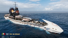画像ギャラリー No.003のサムネイル画像 / 「World of Warships」,「ブルーアーカイブ」とのコラボをスタート。アロナやワカモなど4人がコラボ艦長として参戦