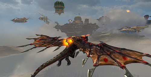 画像ギャラリー No.001のサムネイル画像 / ［Gamescom］名作の予感？ ドラゴンにジェットパックを搭載してしまった「Dragon Commander」は，Gamescomの隠れた秘宝だ