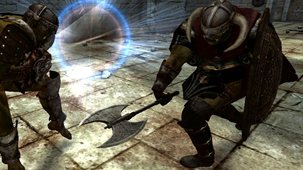 画像ギャラリー No.006のサムネイル画像 / 「GLADIATOR VS」に登場する豊富なバリエーションの武器と，バトルの要となる物理スキルの情報が公開に。「ぐらTV！」第6回はバトルアクション編