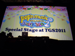 画像ギャラリー No.002のサムネイル画像 / ［TGS 2011］体験版配信が決定！ Des-ROW氏やTЁЯRAのライブも行われた「pop'n music portable2 Special Stage at TGS2011」レポート
