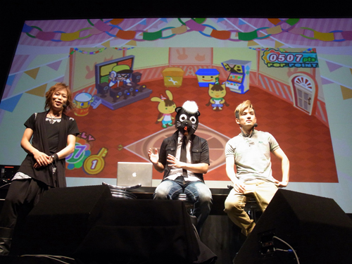 画像ギャラリー No.003のサムネイル画像 / ［TGS 2011］体験版配信が決定！ Des-ROW氏やTЁЯRAのライブも行われた「pop'n music portable2 Special Stage at TGS2011」レポート