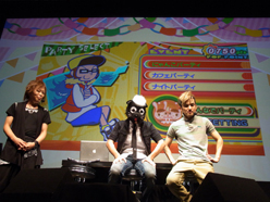 画像ギャラリー No.005のサムネイル画像 / ［TGS 2011］体験版配信が決定！ Des-ROW氏やTЁЯRAのライブも行われた「pop'n music portable2 Special Stage at TGS2011」レポート