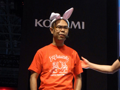 画像ギャラリー No.009のサムネイル画像 / ［TGS 2011］体験版配信が決定！ Des-ROW氏やTЁЯRAのライブも行われた「pop'n music portable2 Special Stage at TGS2011」レポート