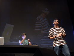 画像ギャラリー No.019のサムネイル画像 / ［TGS 2011］体験版配信が決定！ Des-ROW氏やTЁЯRAのライブも行われた「pop'n music portable2 Special Stage at TGS2011」レポート
