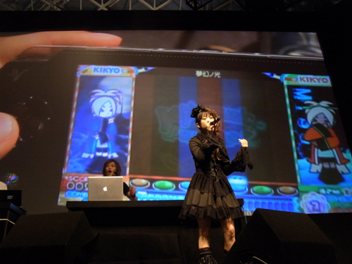 画像ギャラリー No.022のサムネイル画像 / ［TGS 2011］体験版配信が決定！ Des-ROW氏やTЁЯRAのライブも行われた「pop'n music portable2 Special Stage at TGS2011」レポート