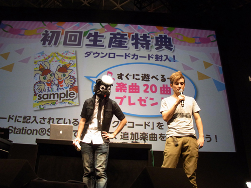 画像ギャラリー No.024のサムネイル画像 / ［TGS 2011］体験版配信が決定！ Des-ROW氏やTЁЯRAのライブも行われた「pop'n music portable2 Special Stage at TGS2011」レポート