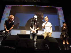 画像ギャラリー No.030のサムネイル画像 / ［TGS 2011］体験版配信が決定！ Des-ROW氏やTЁЯRAのライブも行われた「pop'n music portable2 Special Stage at TGS2011」レポート