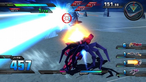 画像ギャラリー No.041のサムネイル画像 / 「機動戦士ガンダム EXTREME VS.」トライアルミッションの流れや，登場するモビルスーツの最新画像公開。初回特典は「Hi-vガンダム」