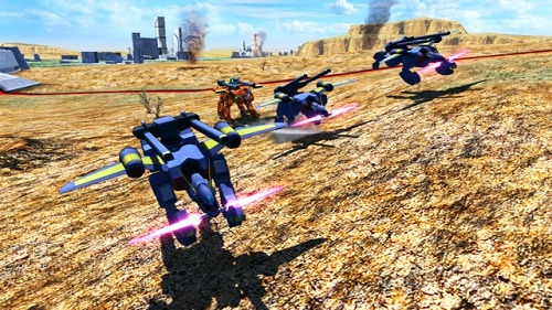 画像ギャラリー No.045のサムネイル画像 / 「機動戦士ガンダム EXTREME VS.」トライアルミッションの流れや，登場するモビルスーツの最新画像公開。初回特典は「Hi-vガンダム」
