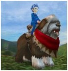 画像ギャラリー No.005のサムネイル画像 / 「魔導学院エスペランサ」，可愛らしい乗り物“アルパカ”や，バイクのような乗り物“ウィラ”などを紹介するムービーが公開