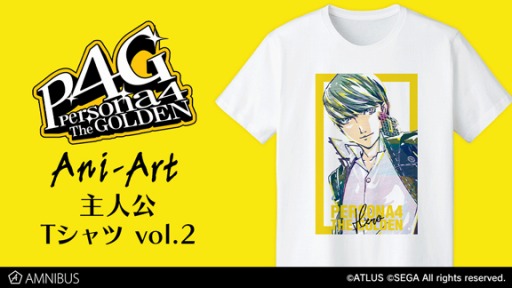 画像ギャラリー No.001のサムネイル画像 / 「ペルソナ4 ザ・ゴールデン」のAni-Art Tシャツと手帳型スマホケース第2弾の受注を実施中