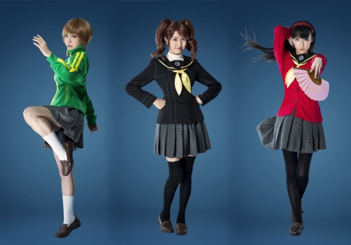 画像ギャラリー No.001のサムネイル画像 / 舞台「P4U」，キャラクタービジュアル第1弾の3キャラが公開