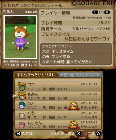画像ギャラリー No.006のサムネイル画像 / 外出先でもDQXを。「ドラゴンクエストX」と連動する3DS用DLソフト「ドラゴンクエストX 冒険者のおでかけ便利ツール」の無料配信が本日スタート