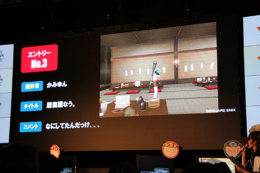 画像ギャラリー No.003のサムネイル画像 / ［TGS 2012］最優秀作品はどんな写真か。ステージイベント「『ドラゴンクエストX』写真コンテスト in TGS2012 結果発表」の模様をレポート