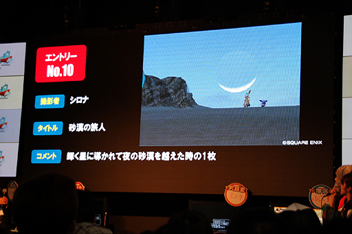 画像ギャラリー No.010のサムネイル画像 / ［TGS 2012］最優秀作品はどんな写真か。ステージイベント「『ドラゴンクエストX』写真コンテスト in TGS2012 結果発表」の模様をレポート