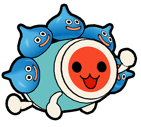 画像ギャラリー No.006のサムネイル画像 / 「ドラゴンクエストX」×「太鼓の達人」コラボ企画。アーケード/Wiiそれぞれの「太鼓の達人」で序曲「ドラゴンクエストXより」の演奏ゲームを遊べるように