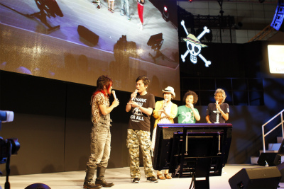 画像ギャラリー No.003のサムネイル画像 / ［TGS 2011］豪華出演者達による会話とライブでファン熱狂。“PS3「ワンピース海賊無双」プロジェクト始動の宴!!”をレポート