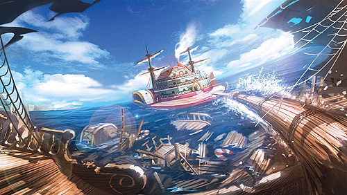 画像ギャラリー No.014のサムネイル画像 / 「ワンピース 海賊無双」，ルフィの腕がうなる最新スクリーンショットとステージコンセプトアートを公開
