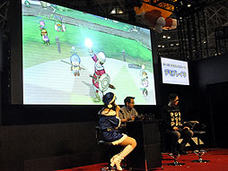 画像ギャラリー No.006のサムネイル画像 / Wii U版「ドラゴンクエストX」のオンラインプレイを実演。堀井雄二氏と齊藤陽介氏のスペシャルトークステージをレポート